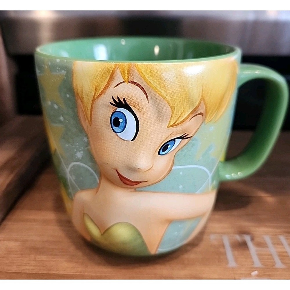 Disney Store Tinkerbell "Tink" Mug Green